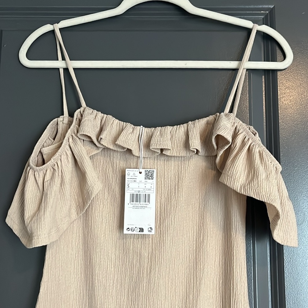 NWT Mango off the shoulder dress - Picture 2 of 3